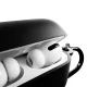 Puro Icon silikona maciņš AirPods Pro 3 austiņām, melns