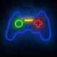 LED neona gaisma Forever Light FPNE03X Gamepad, daudzkrāsains