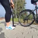 Trizand grīdas pumpis ar manometru 16 bar / 230 PSI, melns