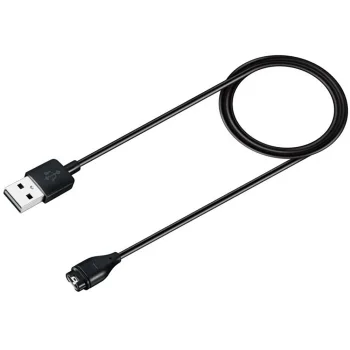 Magnētiskais USB-A lādētājs Garmin viedpulksteņiem Melns