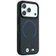 BMW M Kevlar Blue Print Ring MagSafe vāciņš priekš iPhone 18 Pro / 17 Pro, melns