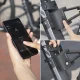 Rockbros 32210826001 pirkstu nospiedumu velosipēda slēdzene, melna