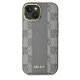 DKNY iPhone 15 vāciņš Leather Checkered Mono Pattern MagSafe, bēšs