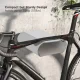 Maclean MC-466 velosipēda sienas turētājs, līdz 25 kg, balts