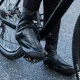 Rockbros LF1081 ūdensnecaurlaidīgi velo apavu pārvalki 42-46 cm, melni