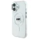 Karl Lagerfeld iPhone 16 vāciņš IML Metal Karl Head MagSafe, balts