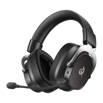 Bezvadu spēļu austiņas QCY Heroad VT200, 2.4GHz / Bluetooth 6.0 / 3.5mm, 7.1, melnas