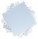 Ricokids 738202 putu puzles paklājiņš, 4 gab., 120x120 cm, zils/balts
