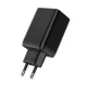 Tech-Protect C65W tīkla lādētājs 2x USB-C PD 65W / USB-A QC 3.0, balts