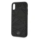 Mercedes Twister ādas vāciņš Apple iPhone Xr - Melns