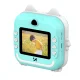 Wozinsky WDT-02 Bērnu Fotoaparāts Momentkamera ar Termoprinteri, Zils | Children Instant HD Digital Print Camera