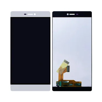 LCD ekrāns ar skārienjutīgo stiklu Huawei P8, 5.2", balts
