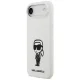 Karl Lagerfeld Silicone Karl Sketch & Logo MagSafe vāciņš iPhone 17 Air, balts