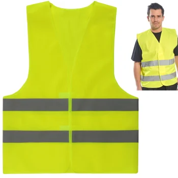 Dzeltena atstarojošā veste, izmērs XXL