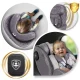 Nukido Prestige Line bērnu autokrēsliņš, 0-36 kg, Isofix, pelēks