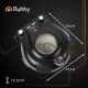 Ruhhy 1200W elektriskā picas krāsns ar keramikas akmeni, melna