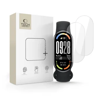 Tech-Protect Hydro Flex+ hidrogēla aizsargplēve Xiaomi Smart Band 8 / 9 / 10 (2 gab.)