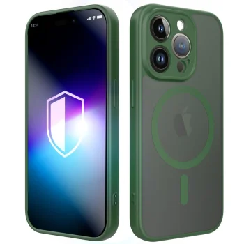 3mk Misty MagCase vāciņš Apple iPhone 15 Pro Max, Zaļš
