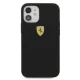 Ferrari iPhone 12 mini vāciņš On Track Silicone, melns