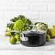 Mērces katls GreenPan Barcelona Pro 20 cm 3,1 l, melns