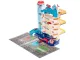 Bērnu Rotaļu Stāvvieta Garāža ar Liftu + 8 Automašīnas | Kids Toy Car Parking Garage with Elevator