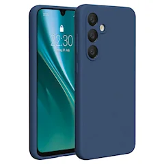 Samsung Galaxy S26 Ultra (SM-S948B/DS) Matt Silicone Color Case Cover, Blue | Silikona Vāciņš Maciņš Apvalks...