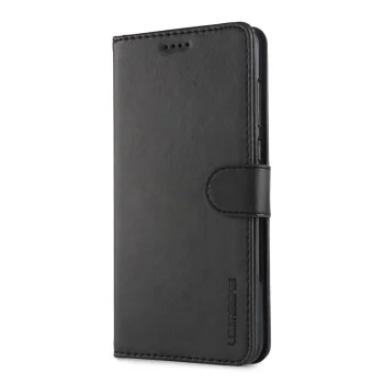 Huawei Mate 10 Pro 2017 (BLA-L09, L29) LC.IMEEKE PU Leather Wallet Case Cover, Black | Telefona Vāciņš Maciņš...