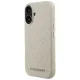 Karl Lagerfeld FW Stamped Karl MagSafe vāciņš iPhone 16, bēšs