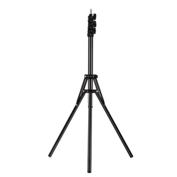 Statīvs 1.8 m ar 1/4" vītni, 85.5-180 cm, melns