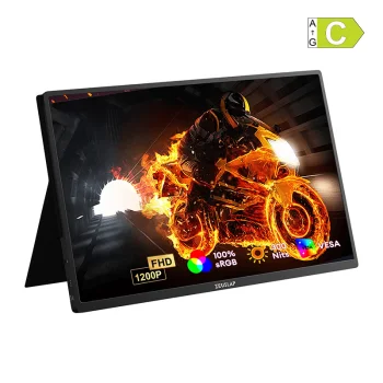 ZEUSLAP P16 Plus 16" portatīvais monitors, 1920x1200, 180 Hz