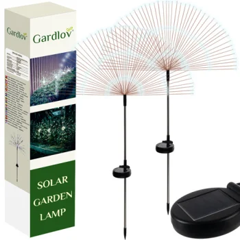 Solārā dārza lampa pienenes formā Gardlov 25477, 2 gab., IP65, auksti balta gaisma