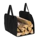 Auduma Soma Maiss Malkas Pārnēsāšanai, 98x45 cm | Canvas Firewood Log Carrier Tote Bag