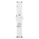 3mk silikona siksniņa Apple Watch 38 / 40 / 41 mm, balta
