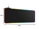 RGB LED spēļu peles paliktnis XL 80x30 cm, melns