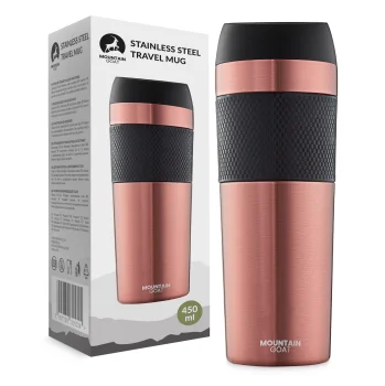 Termokrūze Mountain Goat TRAVEL 450 ml, rozā
