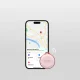 SBS Track My Circle viedais meklētājs ar Apple Find My atbalstu IP65, rozā