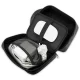 Guess 4G Printed Stripes organizatora soma, melna