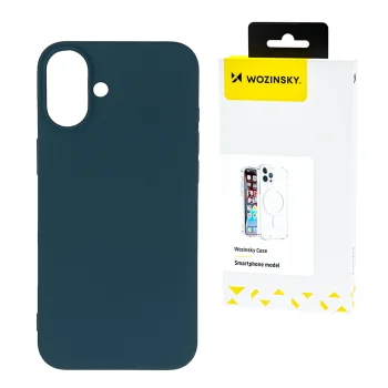 Wozinsky Silicone Case silikona vāciņš Samsung Galaxy S24 FE, zils