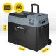 4Fizjo Mountain Goat Xtreme 47.3L kompresora ledusskapis, melns/pelēks