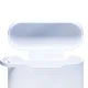 Silikona maciņš 3mk Apple AirPods Pro 3 austiņām, balts