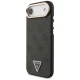 Guess 4G Triangle Logo MagSafe vāciņš priekš iPhone Air, melns ar zeltu