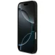 Guess Grained Ring MagSafe vāciņš iPhone 17 - melns