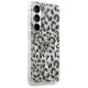 Guess IML Leopard Triangle MagSafe vāciņš priekš Samsung Galaxy S26, melns