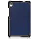 Lenovo Tab M8 (2nd Gen) - Vāks apvalks pārvalks | Tri-fold Stand Leather Case Cover, Blue