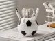 Galda organizators futbola bumbas formā, 9 cm, melns