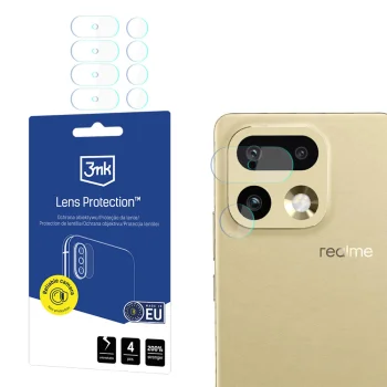 Kameras hibrīda aizsargstikls 3mk Lens Protection priekš Realme 16 Pro 5G, 0.16 mm, 6H
