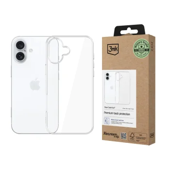 3Mk Protection Clear Case Eco vāciņš Apple iPhone 16 Plus, caurspīdīgs