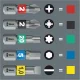 Wera Bit-Check 10 PZ Impaktor 1 uzgaļu komplekts, 10 gab.