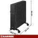 Elektriskais eļļas radiators Kaminer Arvell, 2500W, 11 ribas, WiFi, melns