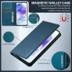 Samsung Galaxy A35 ( SM-A356E/DS ) LC.IMEEKE PU Leather Wallet Protective Book Case Cover, Blue | Telefona Vāciņš...